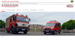 Desktop Screenshot of feuerwehrfahrzeuge-rotte.de